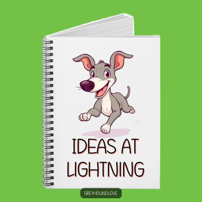 Funny Greyhound Notebook: Goofy Zoom Design, Journal Your Fun