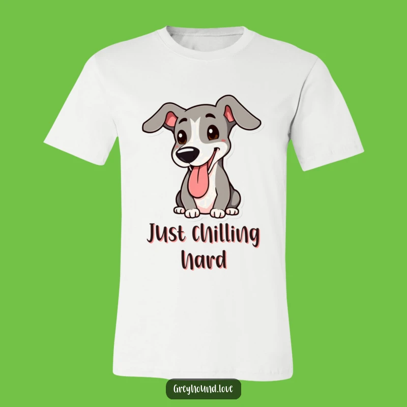 Funny Greyhound Zoomie T-Shirt: Hilarious Dog Shirt for Playful Pup Fans