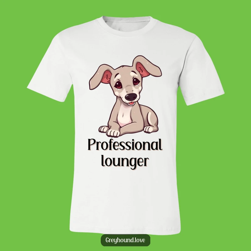 Funny Greyhound Flop T-Shirt - Big Ears, Big Smiles Guaranteed