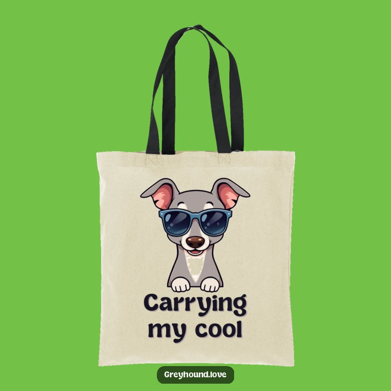 Funny Greyhound Sunglasses Tote Bag - Carry Your Coolness Anywhere
