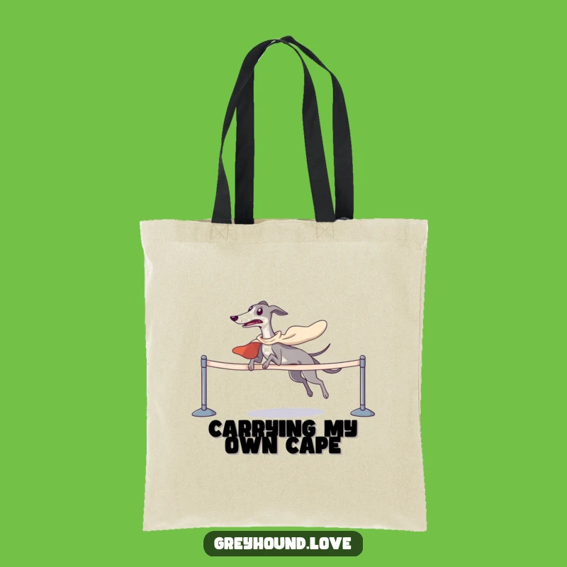 Funny Greyhound Victory Tote Bag - Carry Your Wins with Humor, Great Gift!